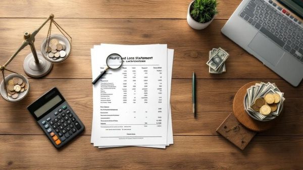 A photo of a Profit and Loss Statement Explained to a business owner